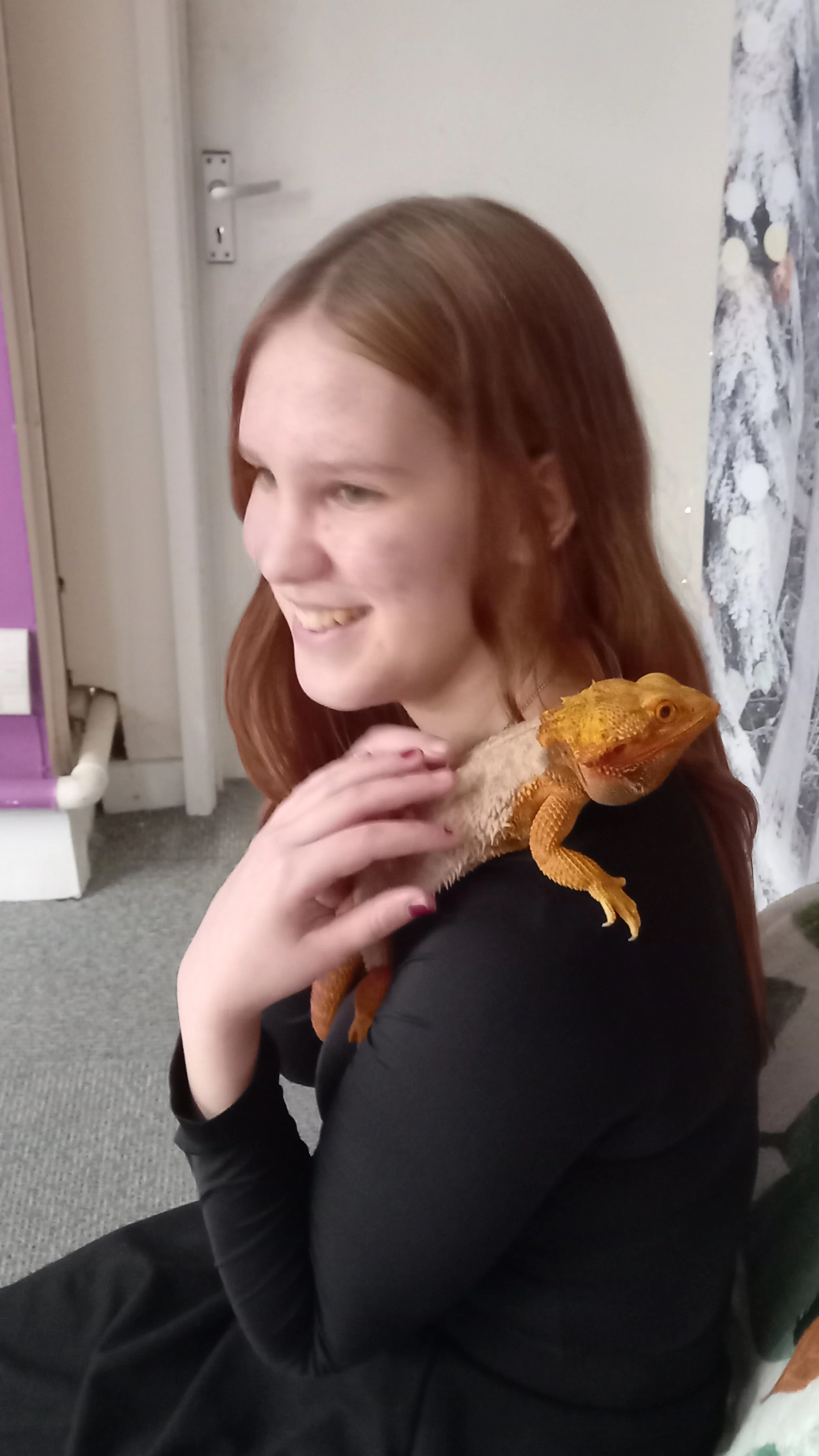 Student taking part in an enrichment activity
